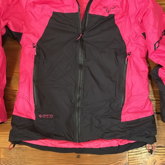 Dynafit GoreTex Infinium Ski jacket pink/black NWOT - Picture 6 of 10